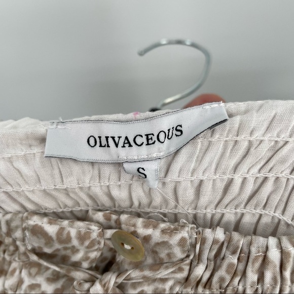 Olivaceous Animal Print Ruffled Skirt - Picture 10 of 10